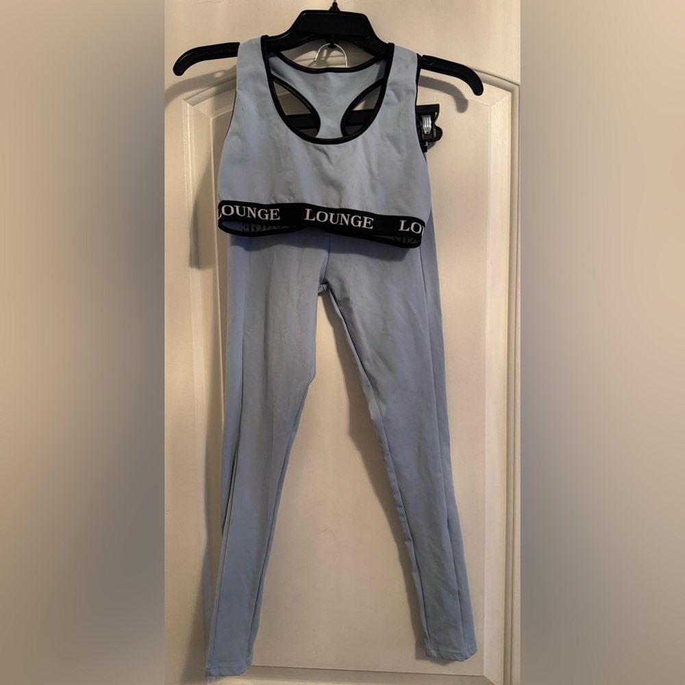 Lounge Underwear legging and sports bra set